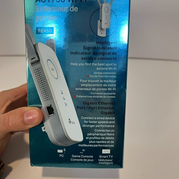 WiFi Range Extender RE450 TP Link AC1750 Dual Band - Picture 4 of 16